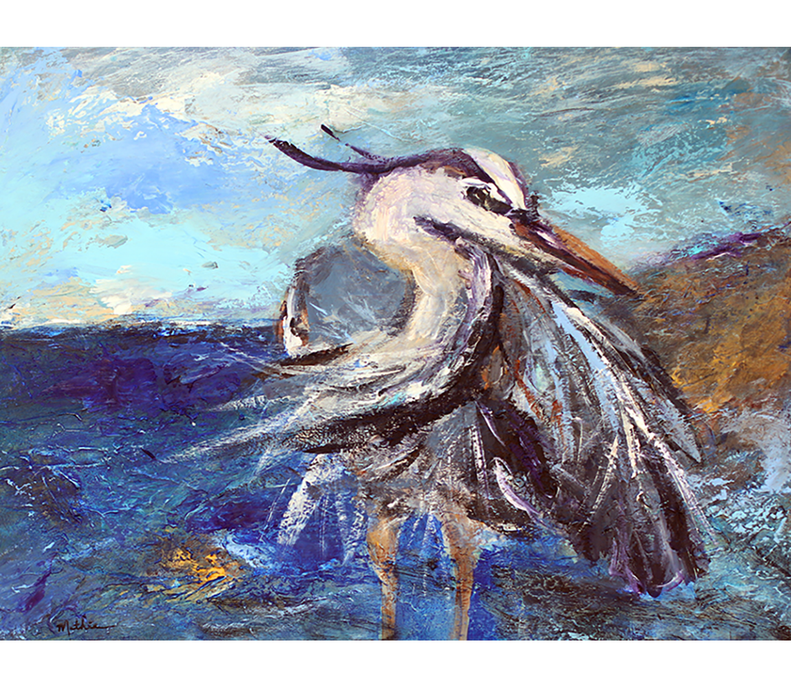 "Heron, Of Course" - Christopher Mathie